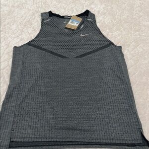 Nike Charcoal Sleeveless Training Top